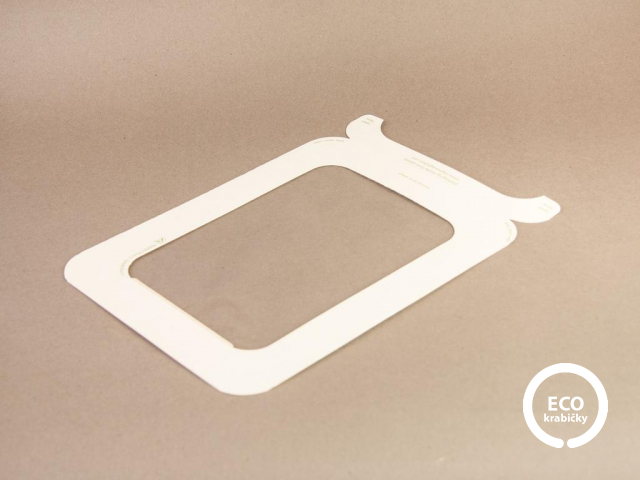 Bio viečko s PLA okienkom pro gurmánský box č. 5 (1200 - 1800 ml) 