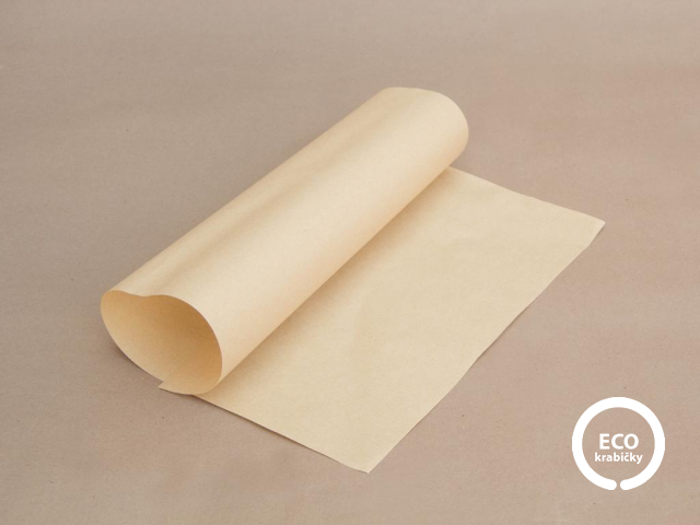 Bio papierový prírez nepremastiteľný hnedý 38 x 27,5 cm