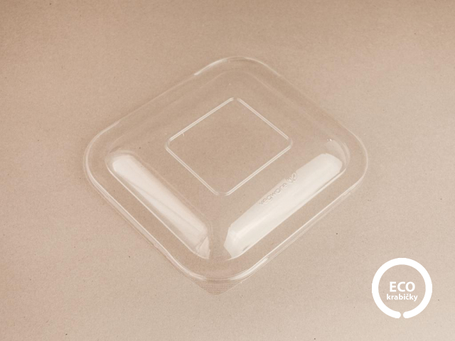 Bio plastové viečko pro gurmánský box č. 4 (650-1000 ml) 