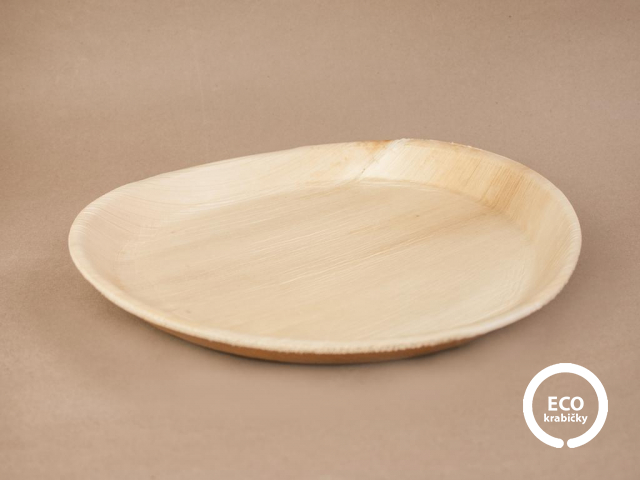 Palmový tanier kruh hlboký 30,5 cm/12"